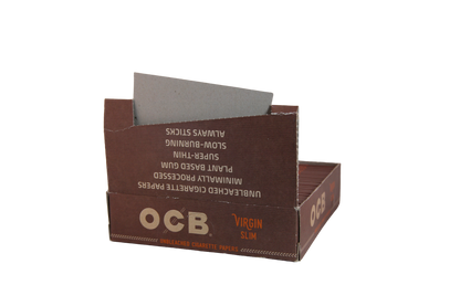 OCB Virgin Papers - King Size Slim / Box of 24