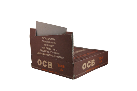 OCB Virgin Papers - King Size Slim / Box of 24