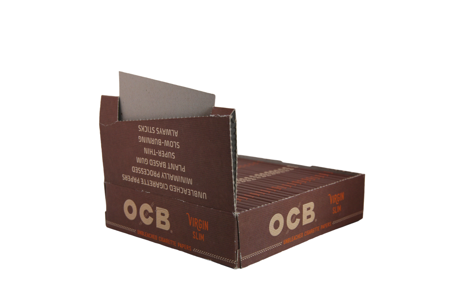 OCB Virgin Papers - King Size Slim / Box of 24