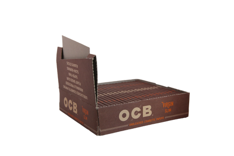 OCB Virgin Papers - King Size Slim / Box of 24