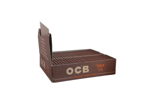 OCB Virgin Papers - King Size Slim / Box of 24