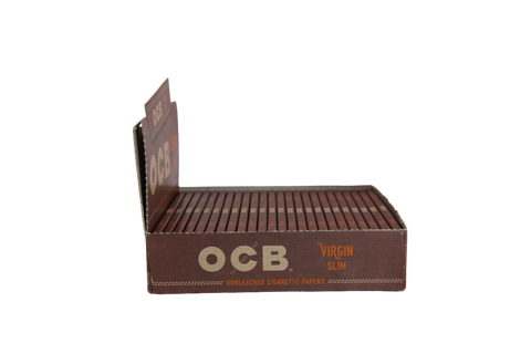 OCB Virgin Papers - King Size Slim / Box of 24