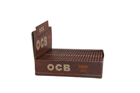 OCB Virgin Papers - King Size Slim / Box of 24