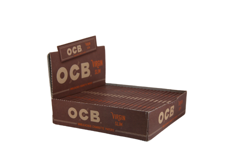 OCB Virgin Papers - King Size Slim / Box of 24