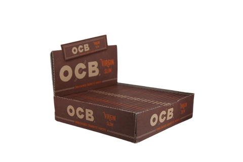 OCB Virgin Papers - King Size Slim / Box of 24