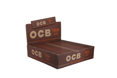 OCB Virgin Papers - King Size Slim / Box of 24