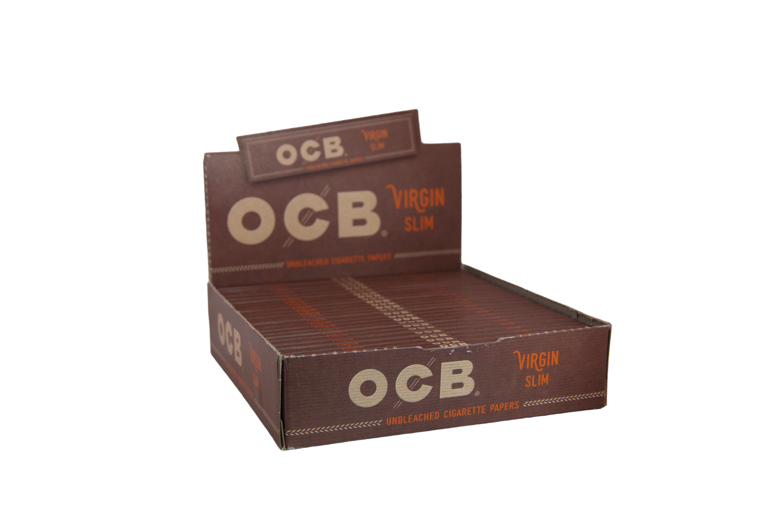 OCB Virgin Papers - King Size Slim / Box of 24