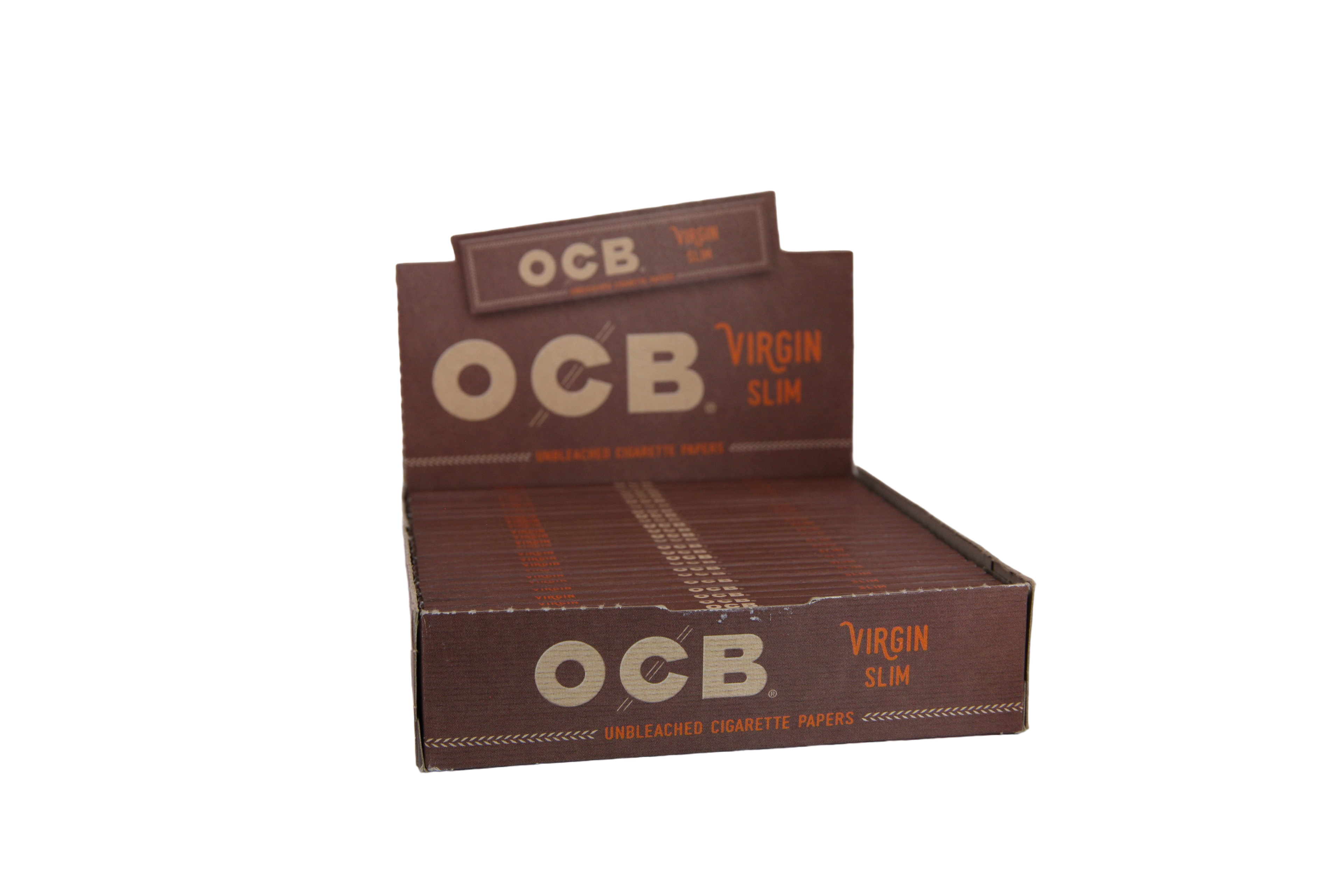 OCB Virgin Papers - King Size Slim / Box of 24