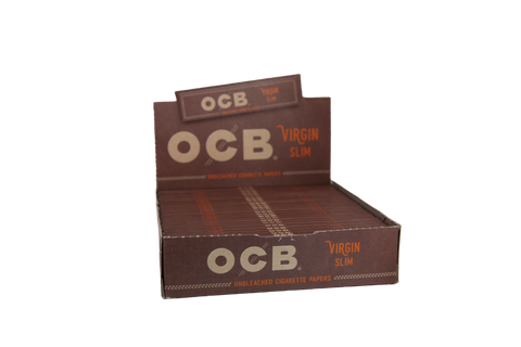 OCB Virgin Papers - King Size Slim / Box of 24