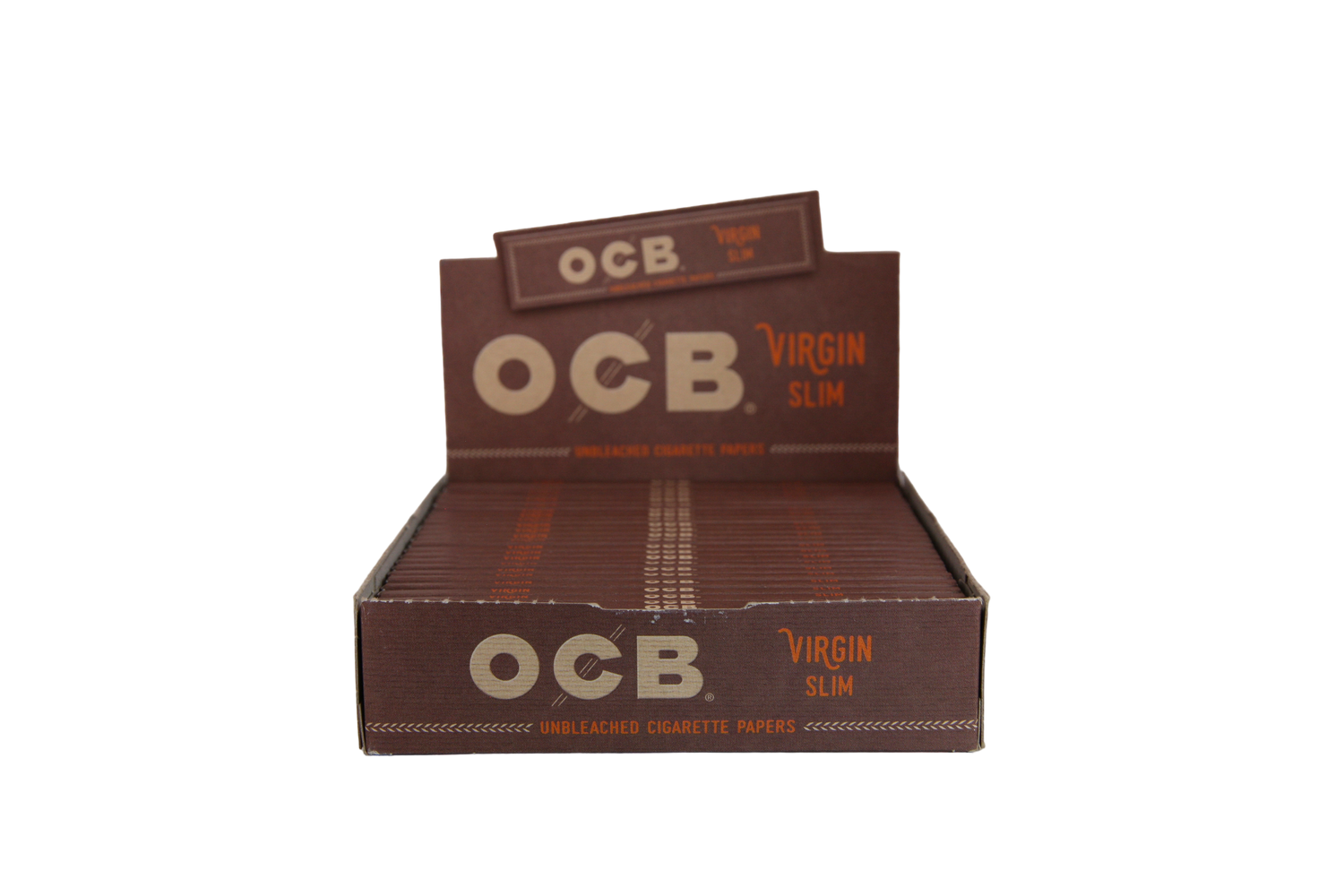 OCB Virgin Papers - King Size Slim / Box of 24