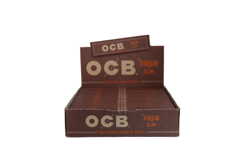 OCB Virgin Papers - King Size Slim / Box of 24