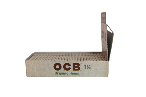 OCB Organic Hemp Papers - 1 1/4 / Box of 24