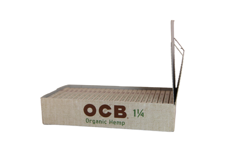 OCB Organic Hemp Papers - 1 1/4 / Box of 24