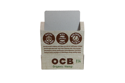 OCB Organic Hemp Papers - 1 1/4 / Box of 24