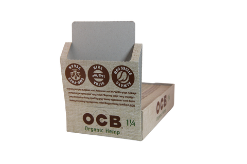 OCB Organic Hemp Papers - 1 1/4 / Box of 24