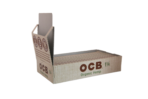 OCB Organic Hemp Papers - 1 1/4 / Box of 24