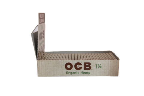 OCB Organic Hemp Papers - 1 1/4 / Box of 24