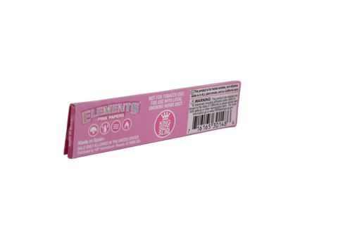 Elements Pink Papers - King Size