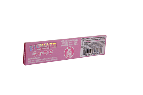 Elements Pink Papers - King Size