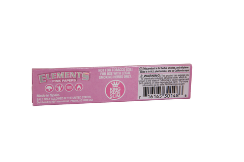 Elements Pink Papers - King Size