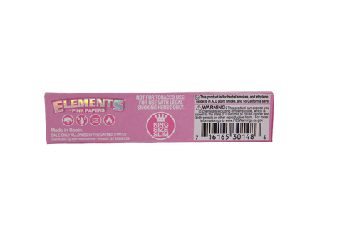 Elements Pink Papers - King Size