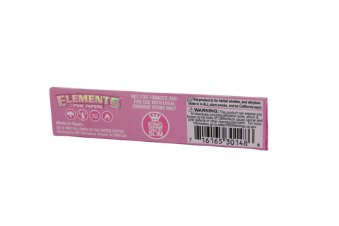 Elements Pink Papers - King Size