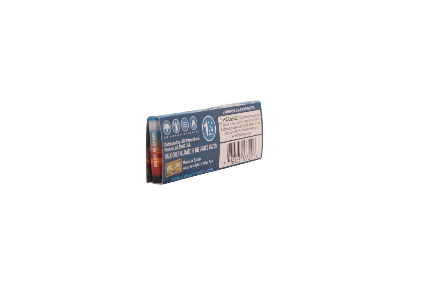 Elements Ultra Thin Rice Papers - 1 1/4