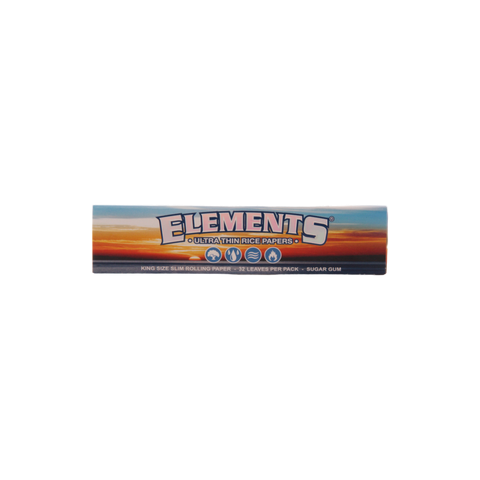 Elements Ultra Thin Rice Papers - King Size