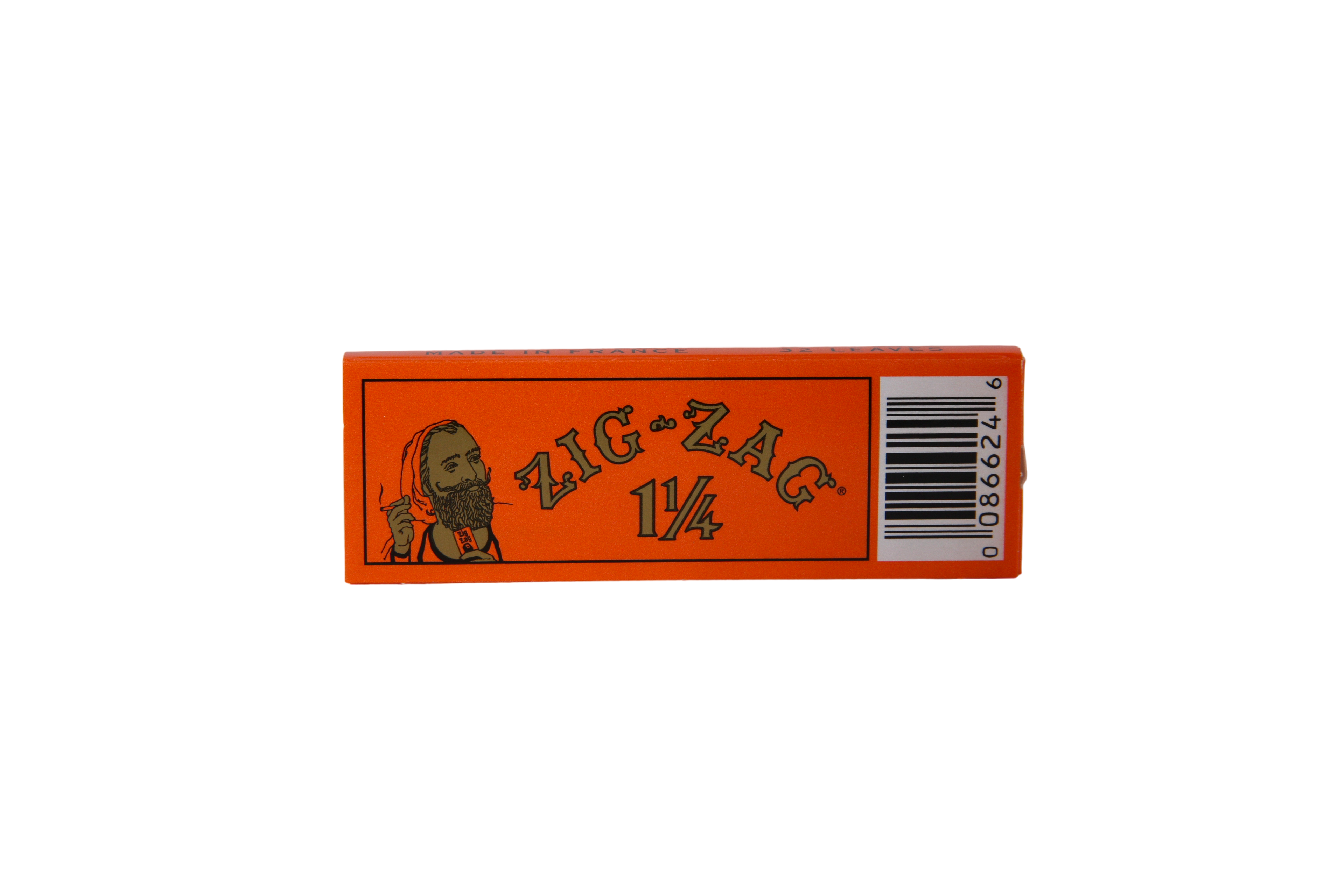 Zig Zag French Orange Papers - 1 1/4