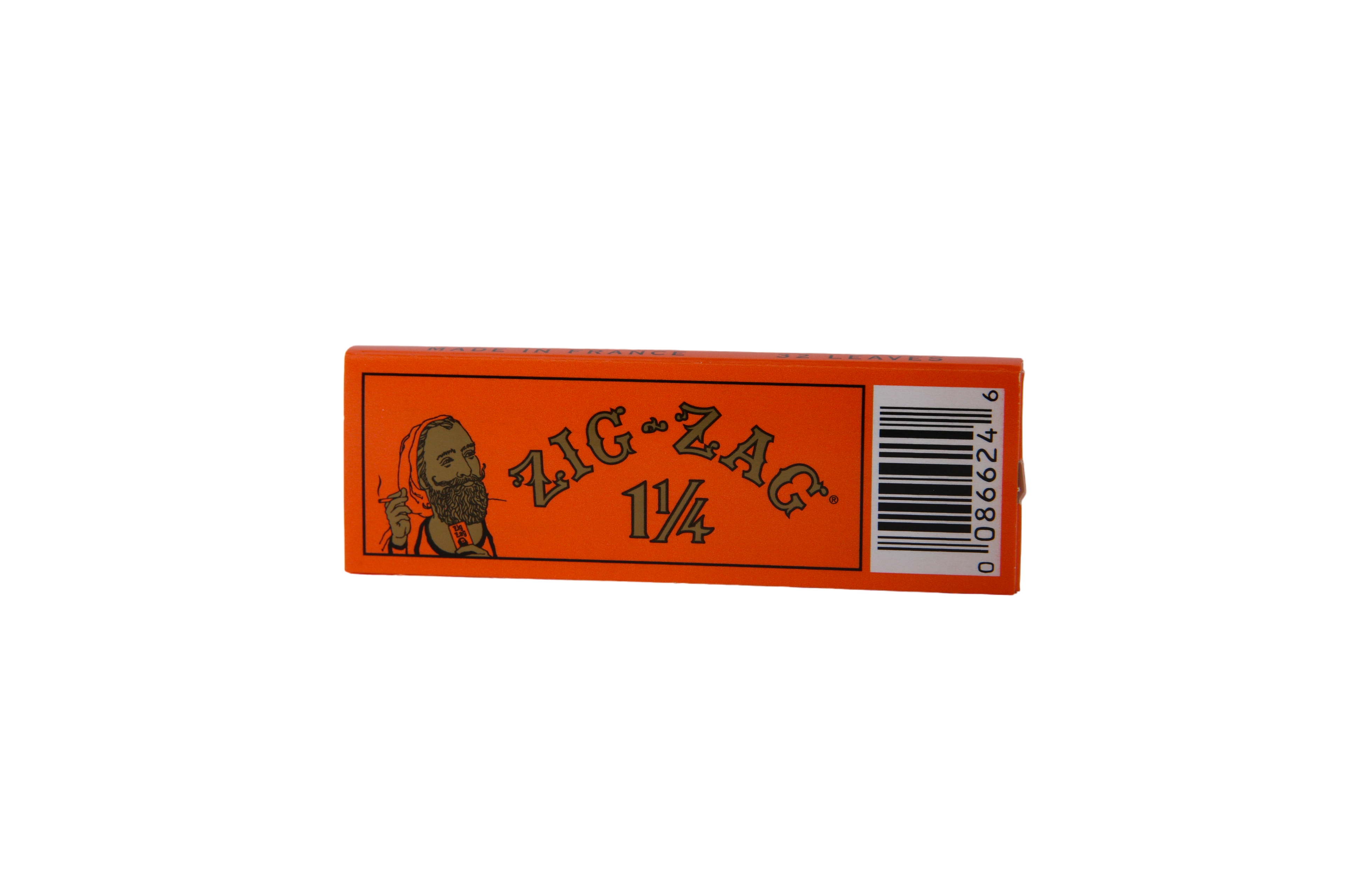 Zig Zag French Orange Papers - 1 1/4