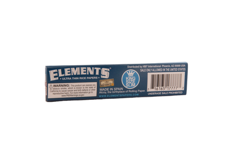 Elements Ultra Thin Rice Papers - King Size