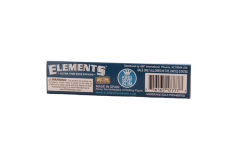 Elements Ultra Thin Rice Papers - King Size