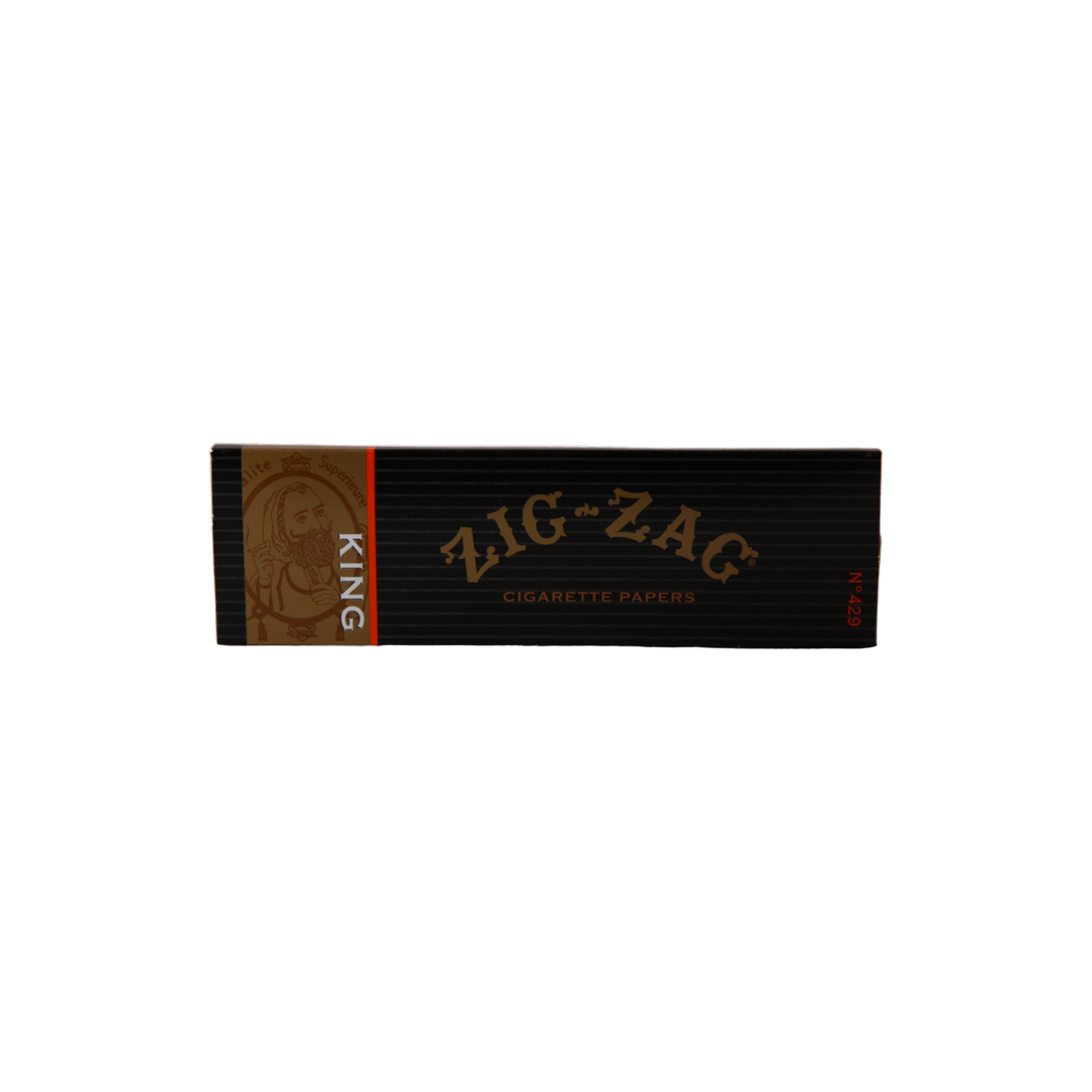 Zig Zag French Orange Papers - King Size