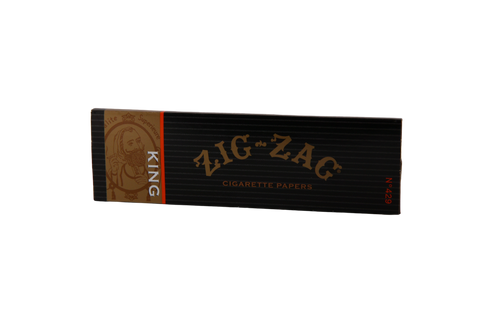 Zig Zag French Orange Papers - King Size