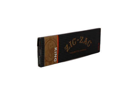 Zig Zag French Orange Papers - King Size