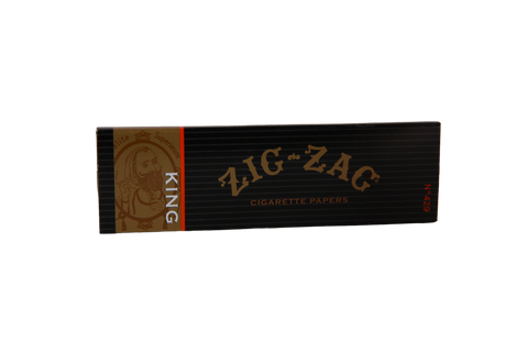 Zig Zag French Orange Papers - King Size