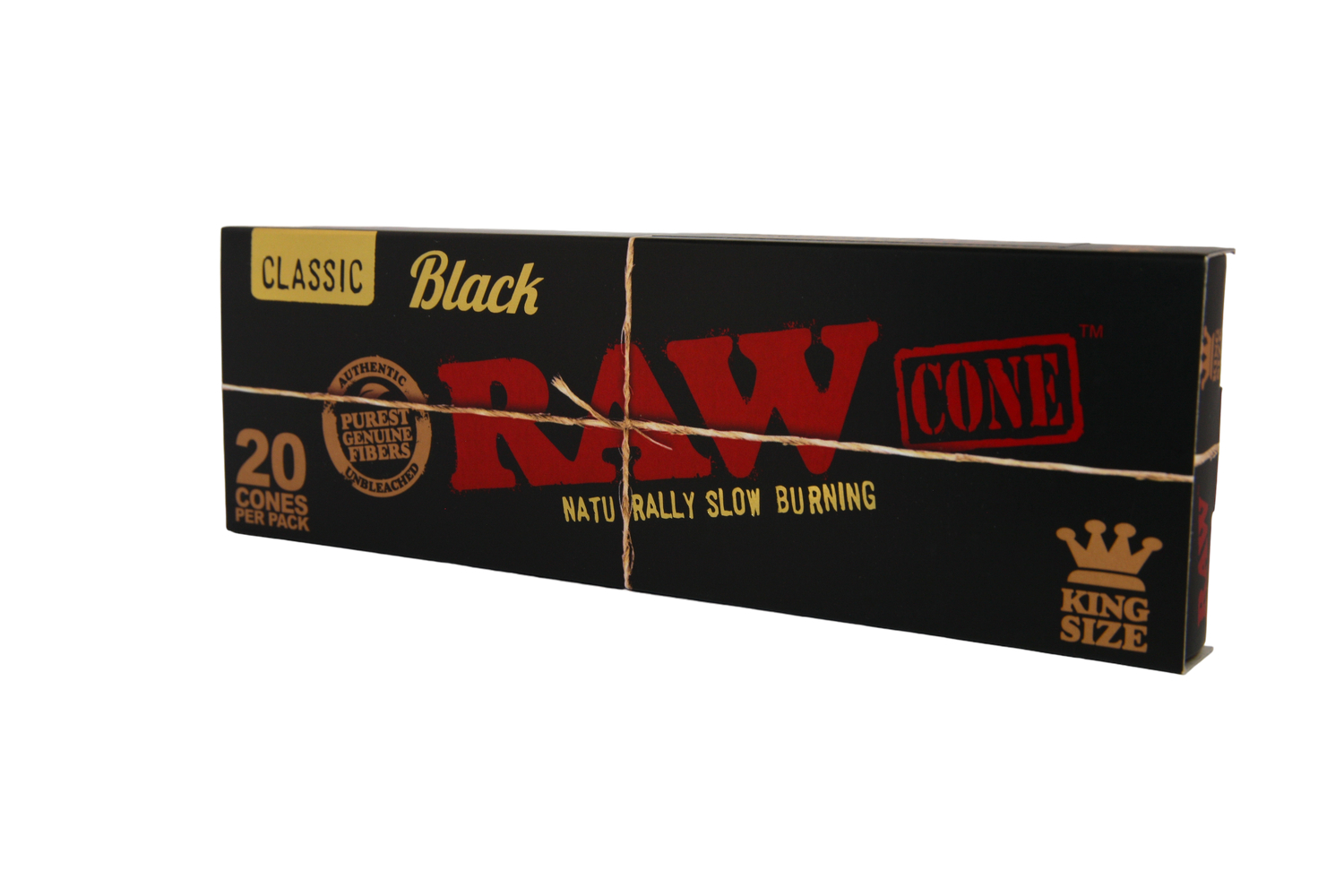 RAW Black Cones - King Size / 20 Pack