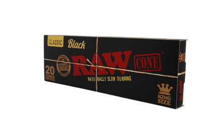RAW Black Cones - King Size / 20 Pack