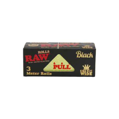 RAW Black Rolls King/Wide - 3 Meters