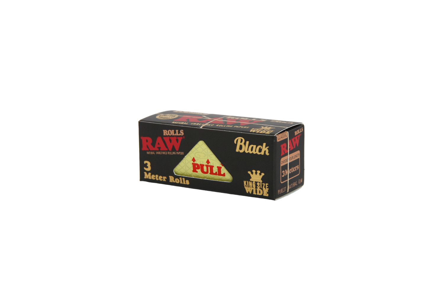 Raw Black Rolls - 3 Meters
