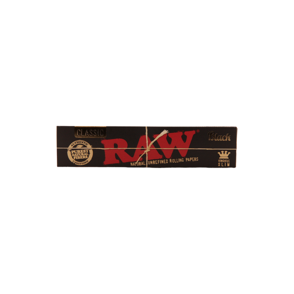 Raw Black Papers - King Size Slim