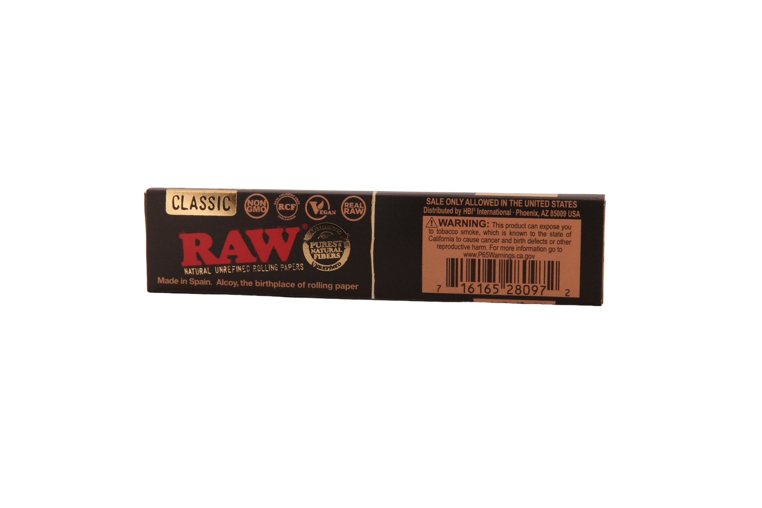 Raw Black Papers - King Size Slim