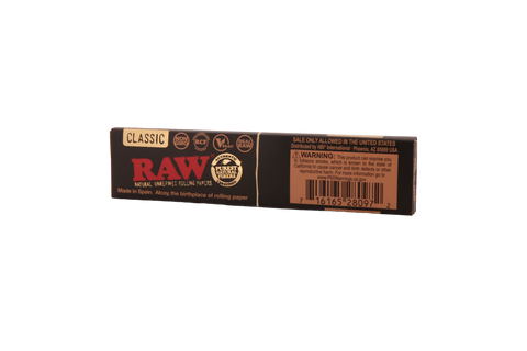 Raw Black Papers - King Size Slim