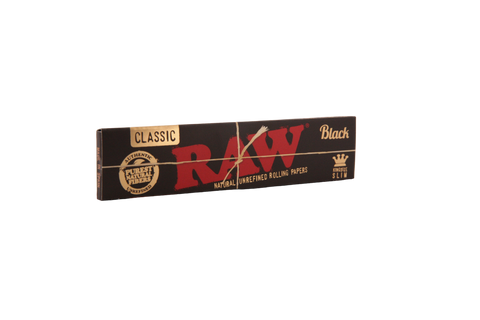 Raw Black Papers - King Size Slim