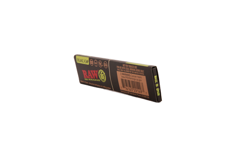 Raw Black Organic Hemp Papers - King Size Slim