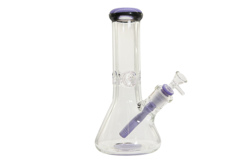 Two Tone Beaker Bong - 10"