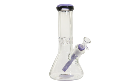 Two Tone Beaker Bong - 10"