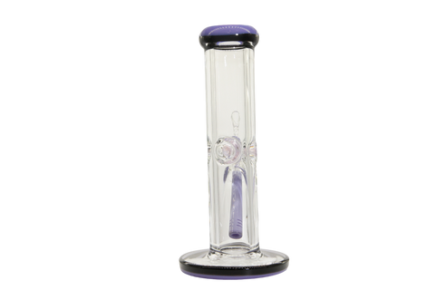 Two Tone Straight Tube Bong - 10"