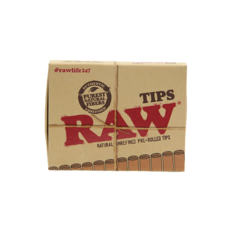 Raw Natural Unrefined Pre-Rolled Tips