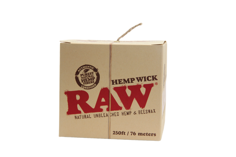 RAW HEMP WICK BALL - 250 ft